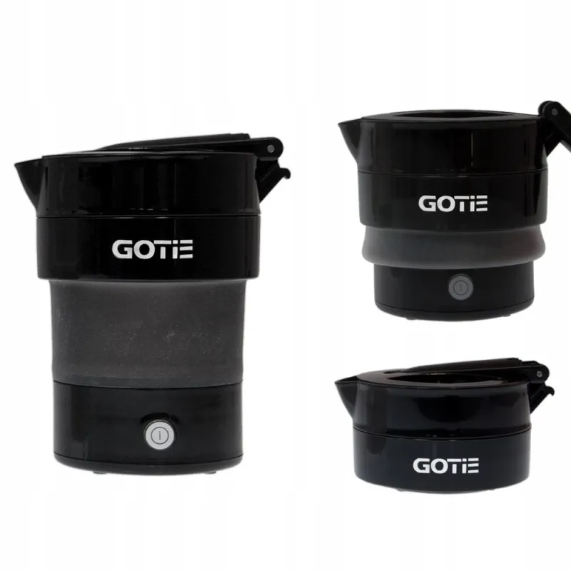 Електрочайник Gotie GCT 600 Black :  ідеальний супутник для подорожей та дому